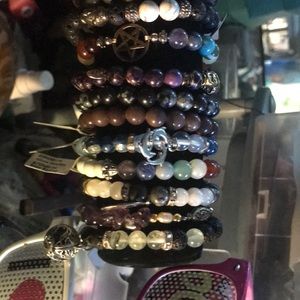 Stretchy Gemstone bracelets